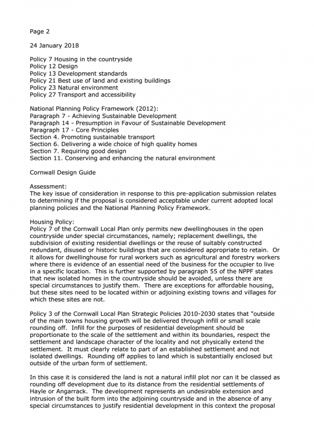 PA17_03341_PREAPP-CLPREZ_-_ADVICE_LETTER-3646442 page 2