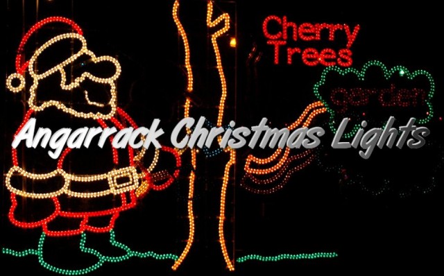 Angarrack Christmas Lights - Cherry Trees Angarrack Christmas Lights - Cherry Trees